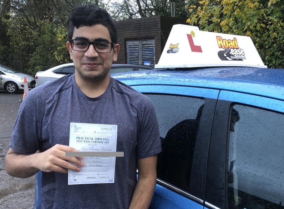Ajay Raichura of Bridlington customer review for RoadEase driving school