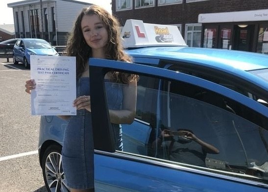 Alisha Bennett of Bridlington customer review for RoadEase driving school