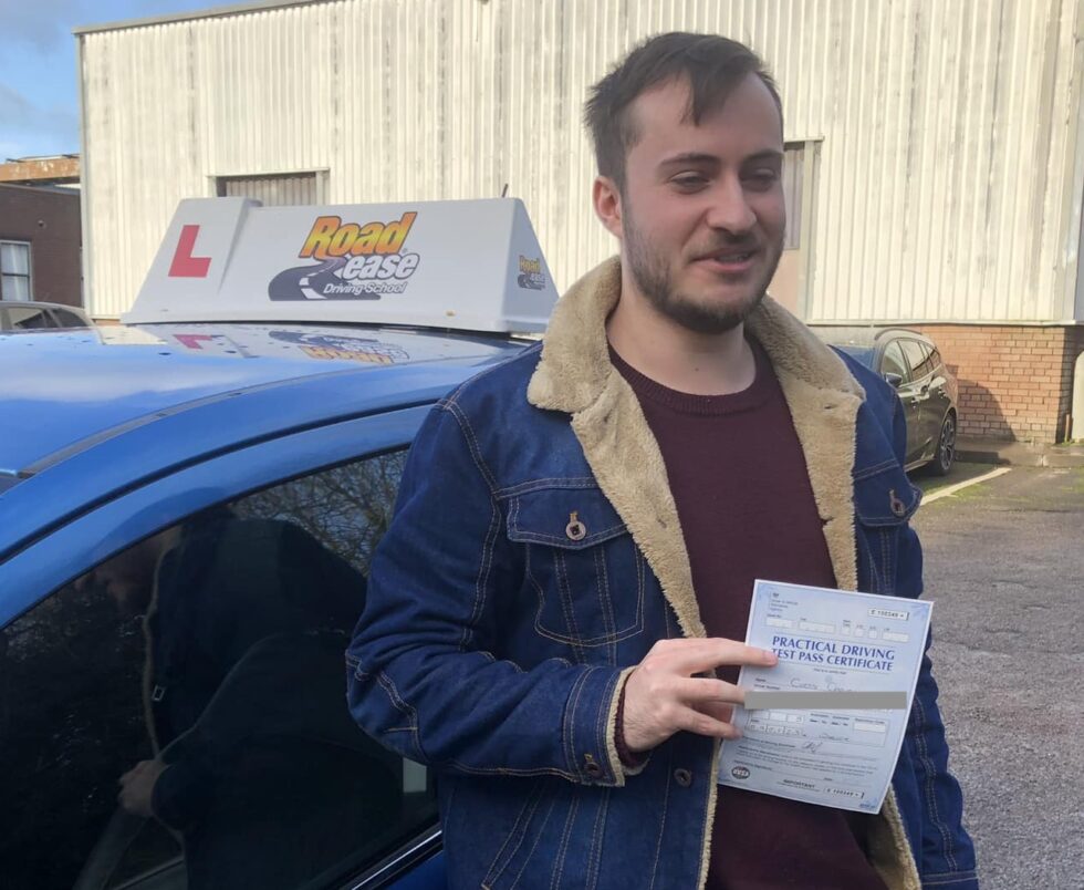 Curtis Carvell of Bridlington customer review for RoadEase driving school