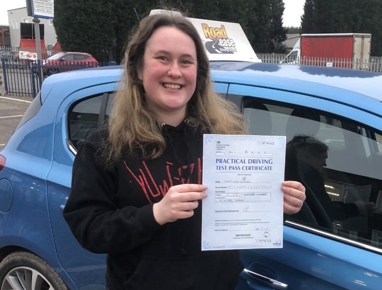 Yvette Buckseall of Bridlington customer review for RoadEase Driving School